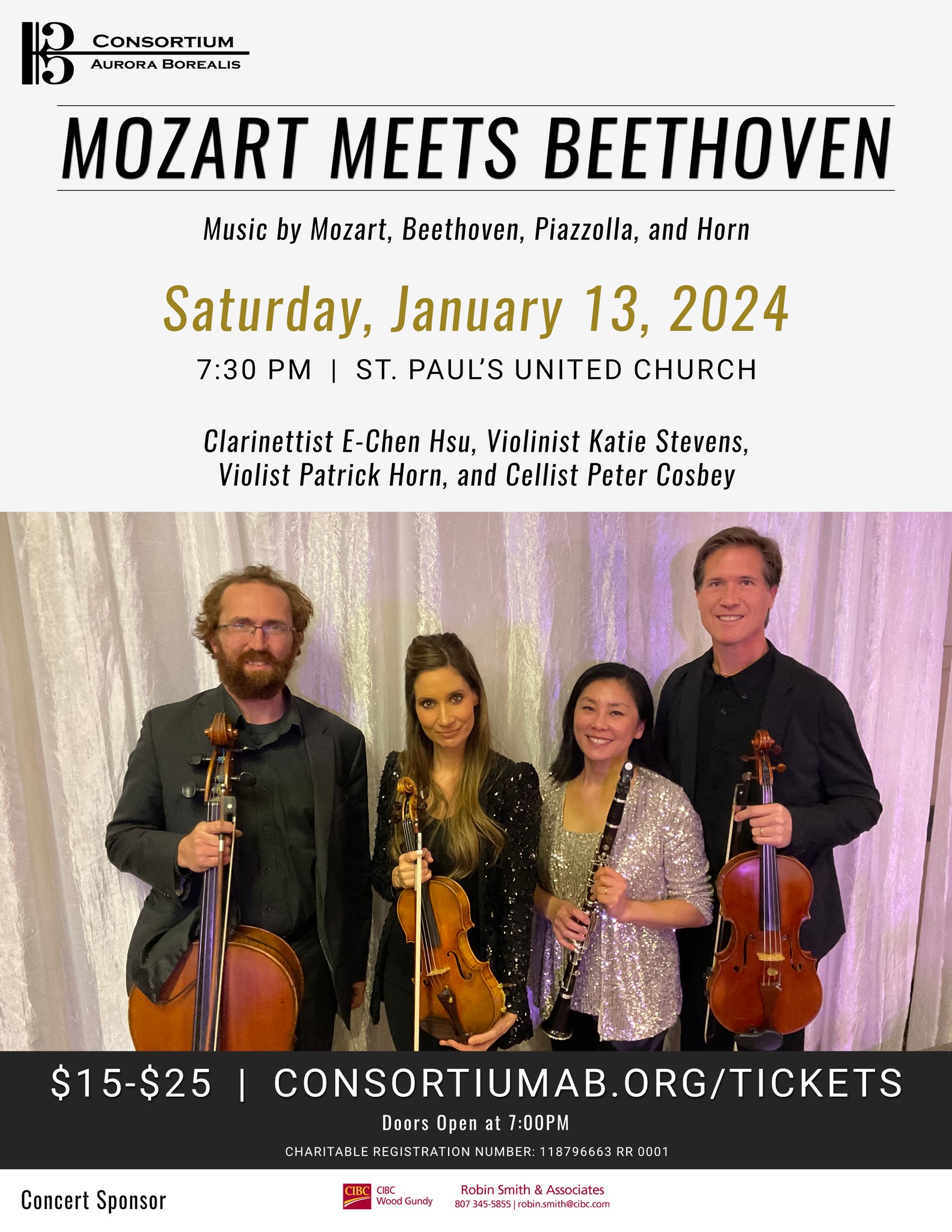 Consortium Aurora Borealis: Mozart Meets Beethoven