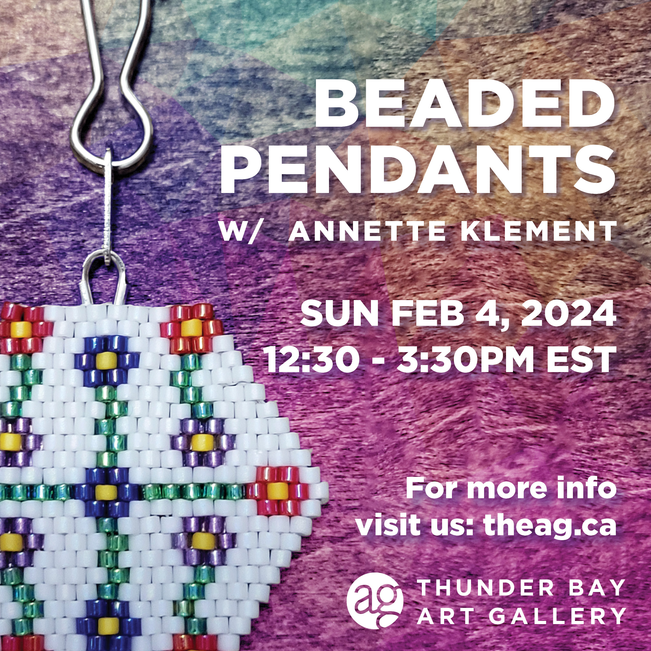 Beaded Pendants with Annette Klement