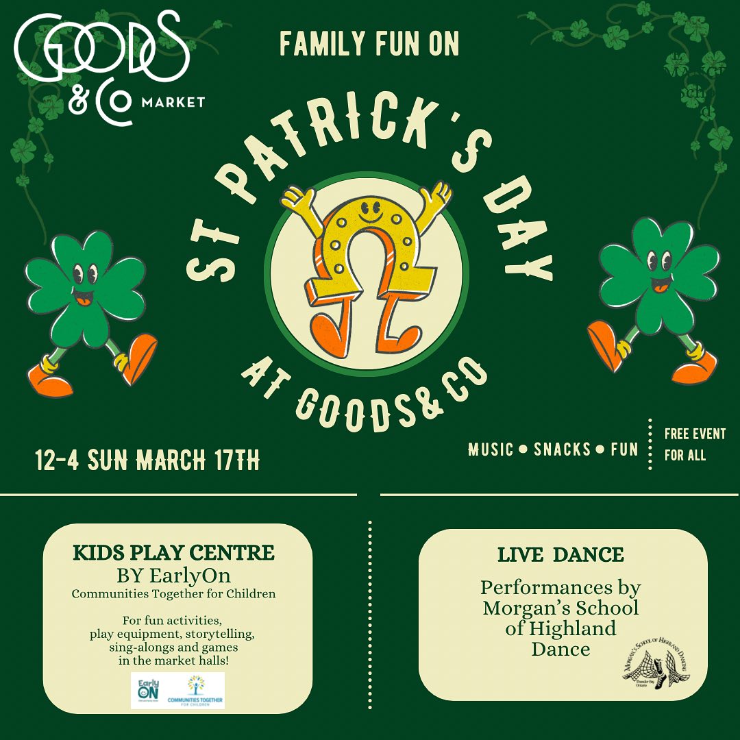 St Patrick’s Day at Goods & Co.